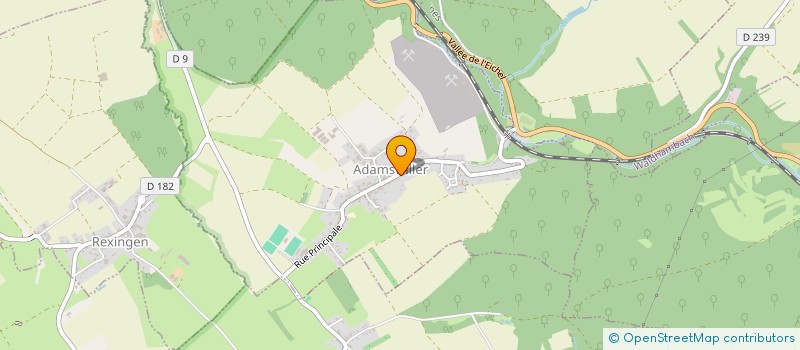 localisation de l'entreprise MONSIEUR MARCEL DORN à ADAMSWILLER