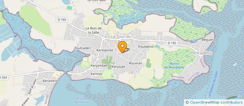 localisation de l'entreprise MONSIEUR MARCEL DROUET  LE TOUR-DU-PARC