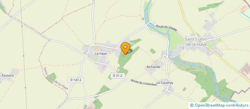 localisation de l'entreprise MONSIEUR MARCEL DUBREUCQ à SAINT-LUBIN-DE-LA-HAYE