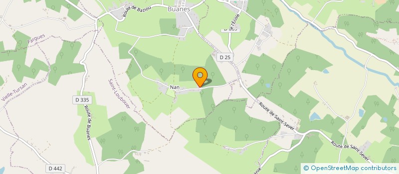 localisation de l'entreprise MONSIEUR MARCEL DUBROCA  SAMADET