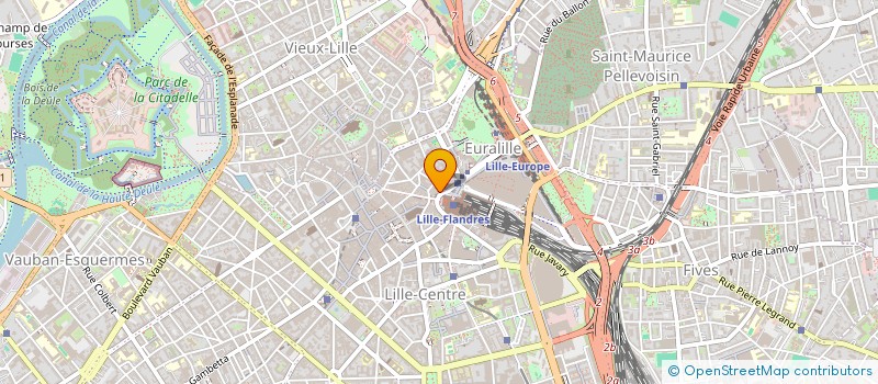 localisation de l'entreprise MONSIEUR MARCEL DUBUS à LILLE