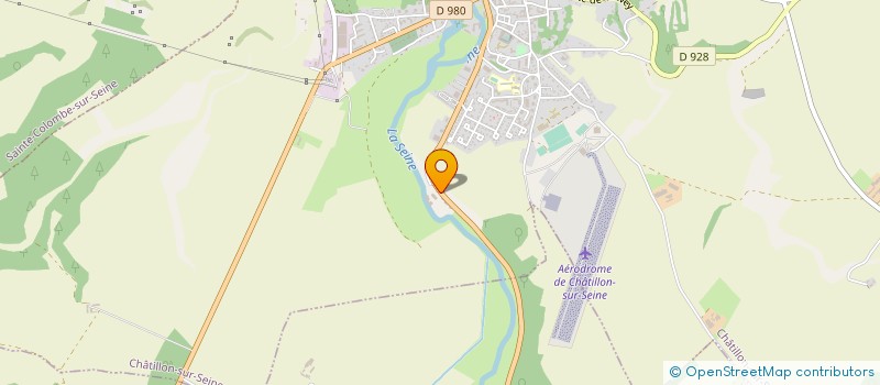 localisation de l'entreprise MONSIEUR MARCEL DUFOUR  CHATILLON-SUR-SEINE