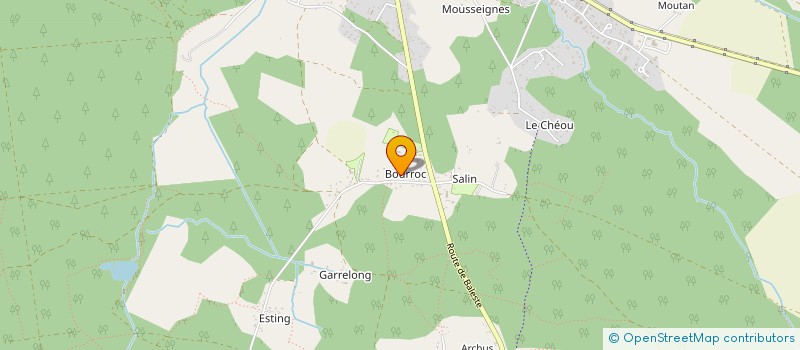 localisation de l'entreprise MONSIEUR MARCEL DUFRANC  MIMIZAN