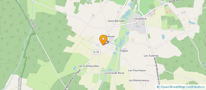 localisation de l'entreprise MONSIEUR MARCEL DUPERRAY à MOULIHERNE