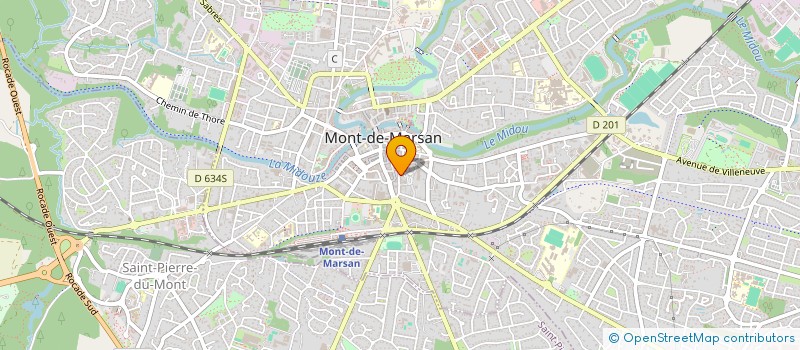 localisation de l'entreprise MONSIEUR MARCEL DUPIN à MONT-DE-MARSAN