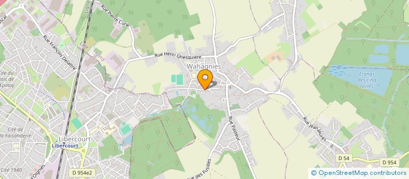 localisation de l'entreprise MONSIEUR MARCEL DUPUIS à WAHAGNIES