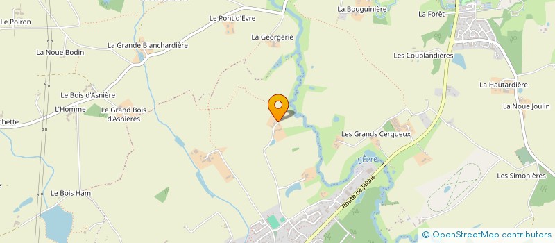 localisation de l'entreprise MONSIEUR MARCEL DURAND  BEAUPREAU-EN-MAUGES