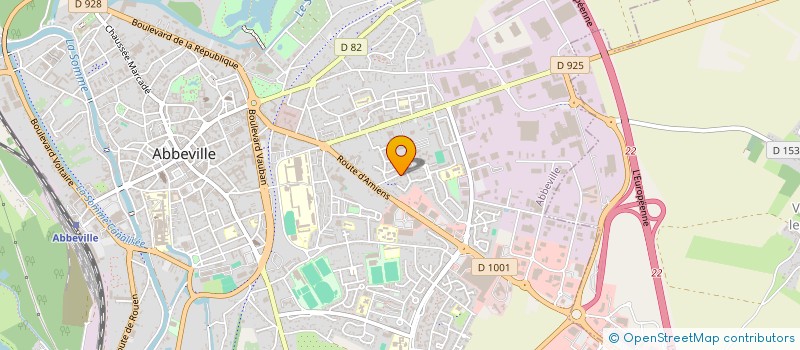 localisation de l'entreprise MONSIEUR MARCEL DUSSEAUX  ABBEVILLE