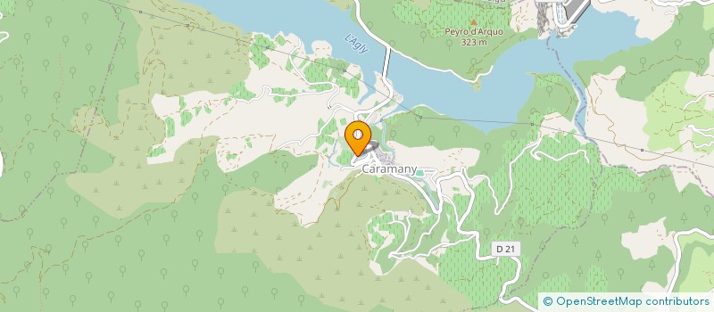 localisation de l'entreprise MONSIEUR MARCEL DUVAL  CASSAGNES