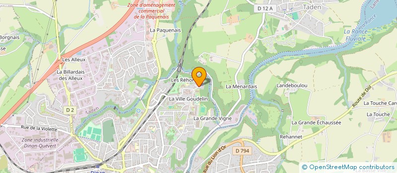 localisation de l'entreprise MONSIEUR MARCEL DUVAUFERRIER  TREVRON