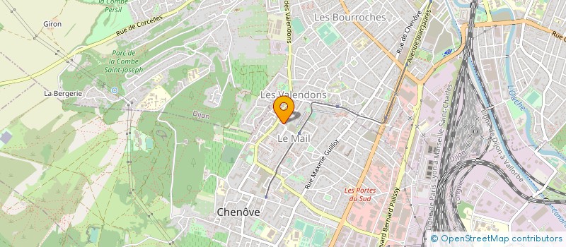 localisation de l'entreprise MONSIEUR MARCEL DUZGUN à CHENOVE