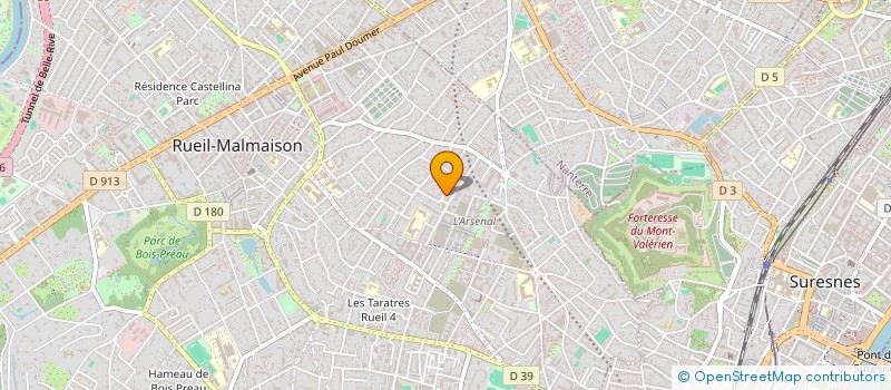 localisation de l'entreprise MONSIEUR MARCEL EMILE à RUEIL-MALMAISON