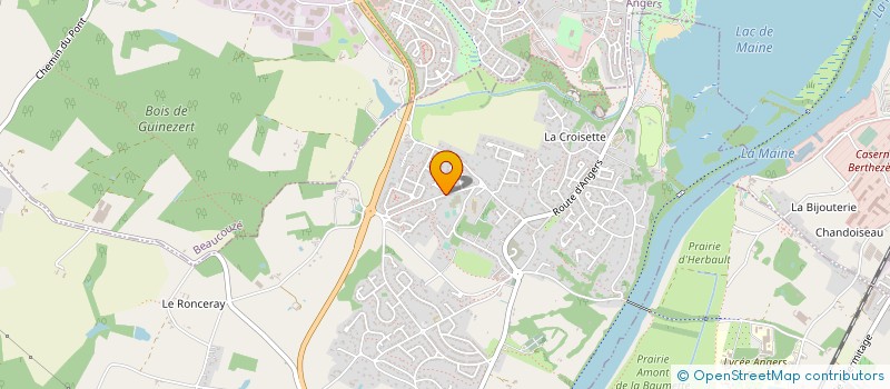 localisation de l'entreprise MONSIEUR MARCEL ERARD à BOUCHEMAINE