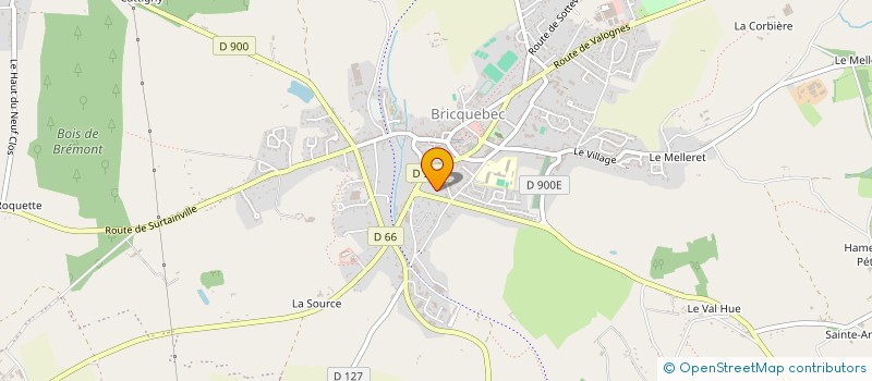 localisation de l'entreprise MONSIEUR MARCEL EUSTACHE à BRICQUEBEC-EN-COTENTIN