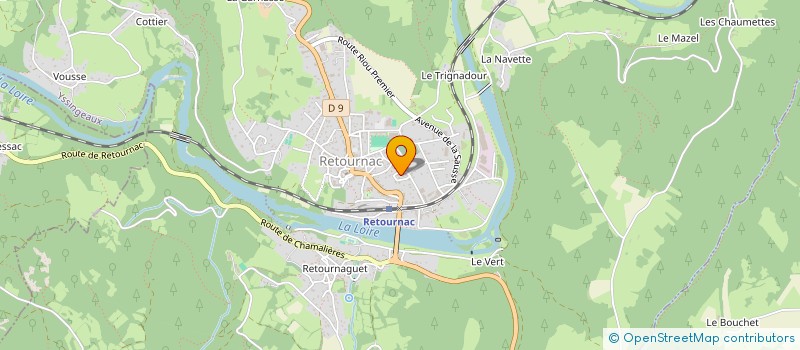 localisation de l'entreprise MONSIEUR MARCEL EYMARON  SOLIGNAC-SOUS-ROCHE