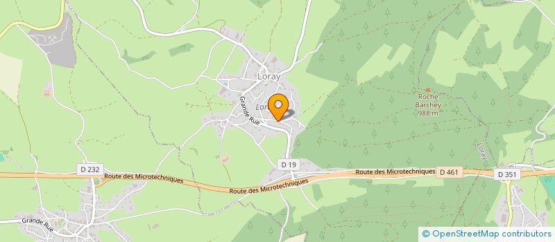 localisation de l'entreprise MONSIEUR MARCEL FAIVRE DUBOZ à ORCHAMPS-VENNES
