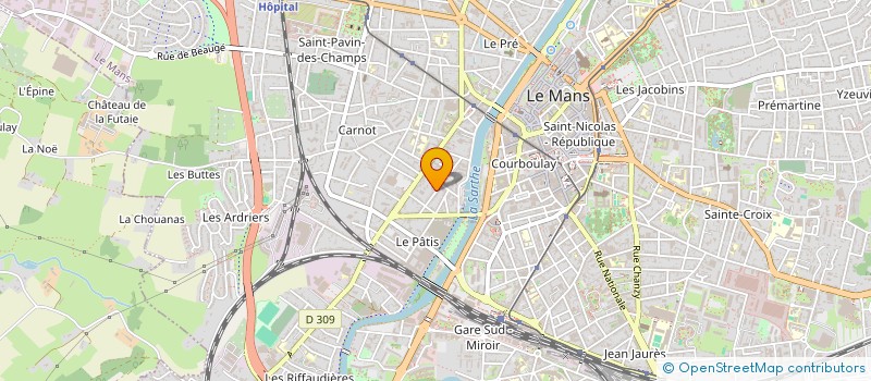 localisation de l'entreprise MONSIEUR MARCEL FERNANDEZ  LE MANS