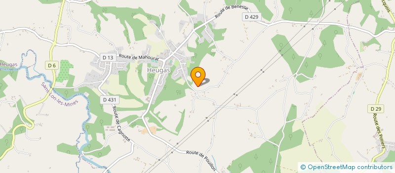 localisation de l'entreprise MONSIEUR MARCEL FERRIER  HINX