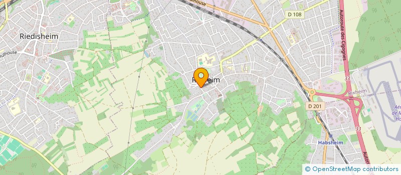 localisation de l'entreprise MONSIEUR MARCEL FEST  RIXHEIM