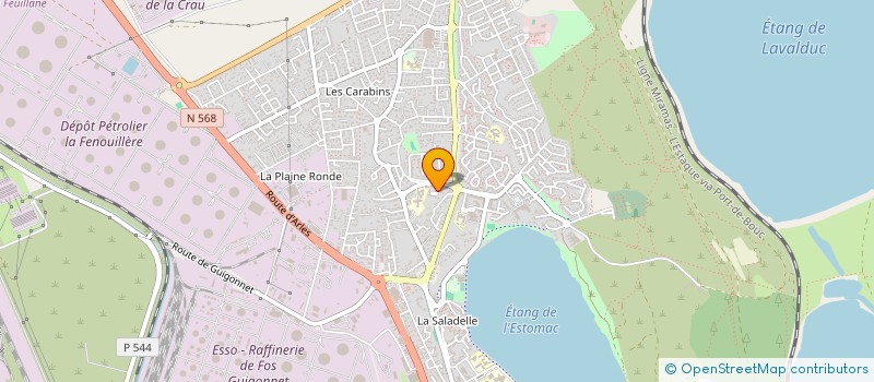 localisation de l'entreprise MONSIEUR MARCEL FINA  FOS-SUR-MER