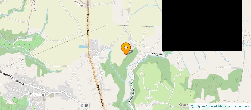 localisation de l'entreprise MONSIEUR MARCEL FOREST  CHUZELLES