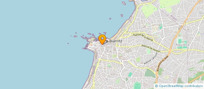 localisation de l'entreprise MONSIEUR MARCEL FORNARO  BIARRITZ