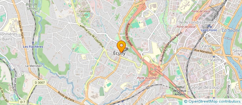 localisation de l'entreprise MONSIEUR MARCEL FORTUNE  ECULLY