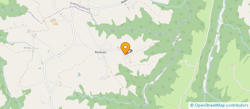 localisation de l'entreprise MONSIEUR MARCEL FRAYSSINET  RIEUPEYROUX