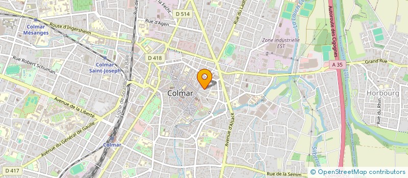 localisation de l'entreprise MONSIEUR MARCEL FREYDIGER  COLMAR