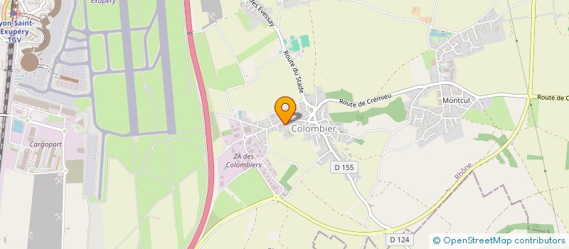 localisation de l'entreprise MONSIEUR MARCEL GADOUD à COLOMBIER-SAUGNIEU
