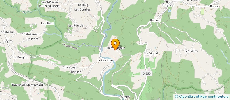 localisation de l'entreprise MONSIEUR MARCEL GAILLARD  GRAVIERES