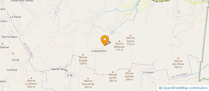 localisation de l'entreprise MONSIEUR MARCEL GALY à LES TROIS-ILETS