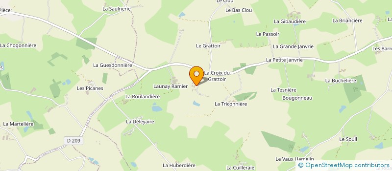 localisation de l'entreprise MONSIEUR MARCEL GARNIER  CHATILLON-SUR-COLMONT