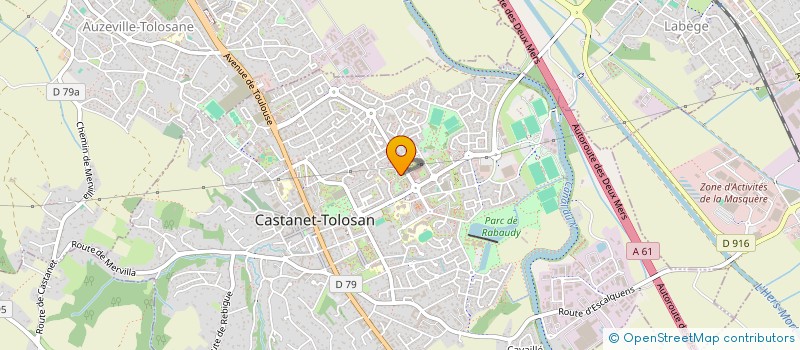 localisation de l'entreprise MONSIEUR MARCEL GARNIER à CASTANET-TOLOSAN