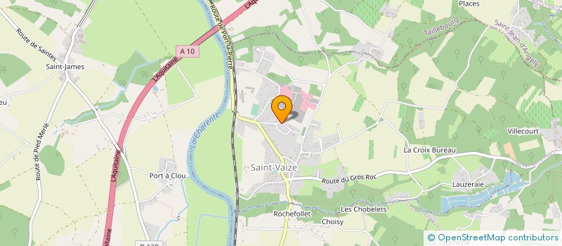 localisation de l'entreprise MONSIEUR MARCEL GARNIER  SAINT-VAIZE