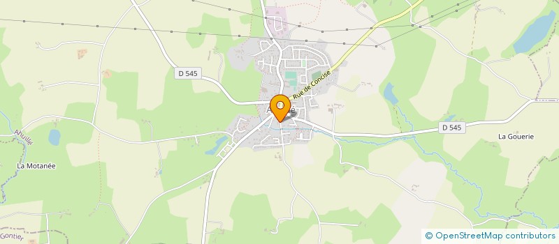 localisation de l'entreprise MONSIEUR MARCEL GAROT  LE GENEST-SAINT-ISLE