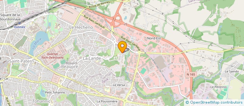localisation de l'entreprise MONSIEUR MARCEL GAUCHER à VANNES