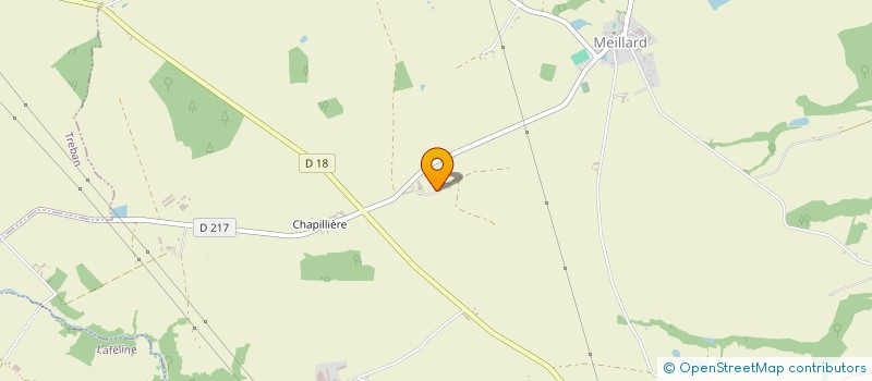 localisation de l'entreprise MONSIEUR MARCEL GAULMIN  MEILLARD