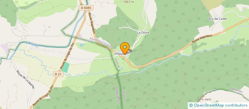 localisation de l'entreprise MONSIEUR MARCEL GAURRAND  LA MARTRE