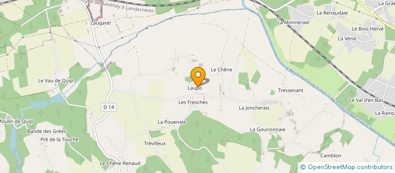 localisation de l'entreprise MONSIEUR MARCEL GAUTIER à ALLAIRE