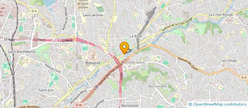 localisation de l'entreprise MONSIEUR MARCEL GAZELLE à MARSEILLE