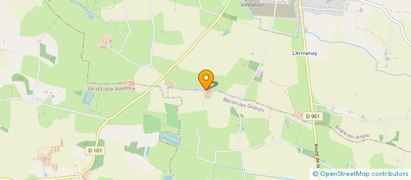 localisation de l'entreprise MONSIEUR MARCEL GELINEAU  ERDRE-EN-ANJOU