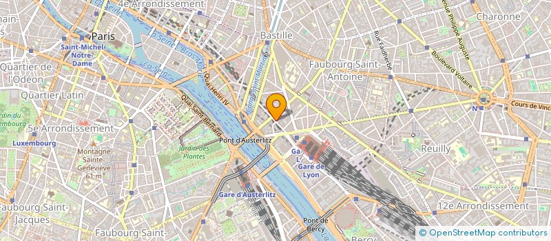 localisation de l'entreprise MONSIEUR MARCEL GEORGES  PARIS