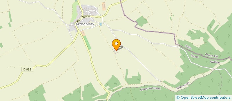 localisation de l'entreprise MONSIEUR MARCEL GEROT  ARTHONNAY