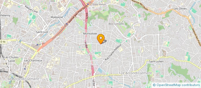 localisation de l'entreprise MONSIEUR MARCEL GIANNONE à MARSEILLE