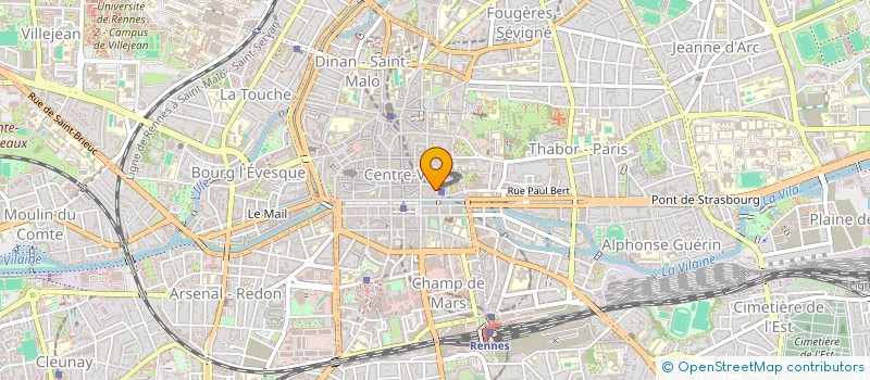 localisation de l'entreprise MONSIEUR MARCEL GICQUEL à RENNES