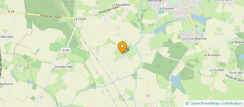 localisation de l'entreprise MONSIEUR MARCEL GINDRE  SAINT-GERMAIN-DU-BOIS