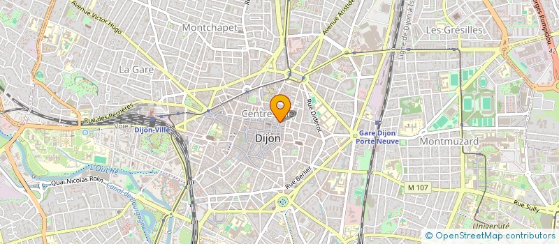 localisation de l'entreprise MONSIEUR MARCEL GIROUD à DIJON
