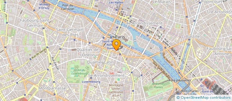 localisation de l'entreprise MONSIEUR MARCEL GOLDBERG à PARIS