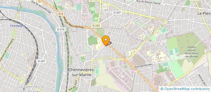 localisation de l'entreprise MONSIEUR MARCEL GOLSTEIN à CHENNEVIERES-SUR-MARNE